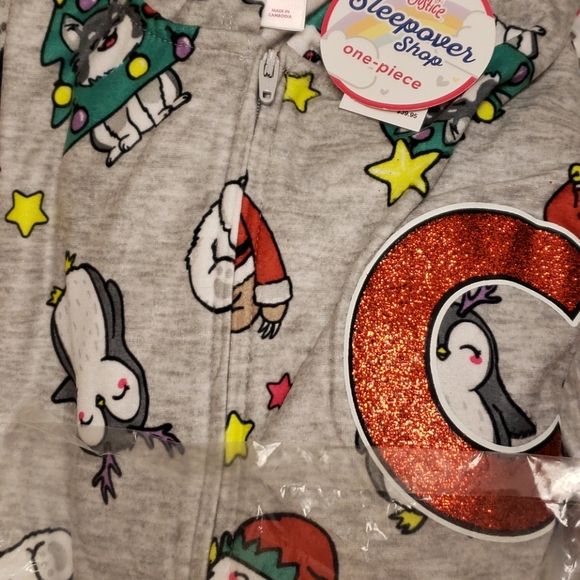 New Justice pajama set letter "C" - Picture 2 of 2